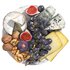 cheese plate with grapes figs and walnuts - Thumbnail 1