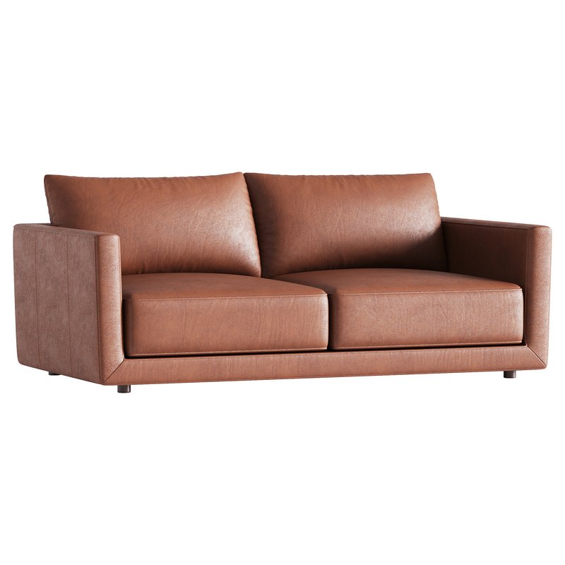 Melbourne Leather Sofa - Image 2