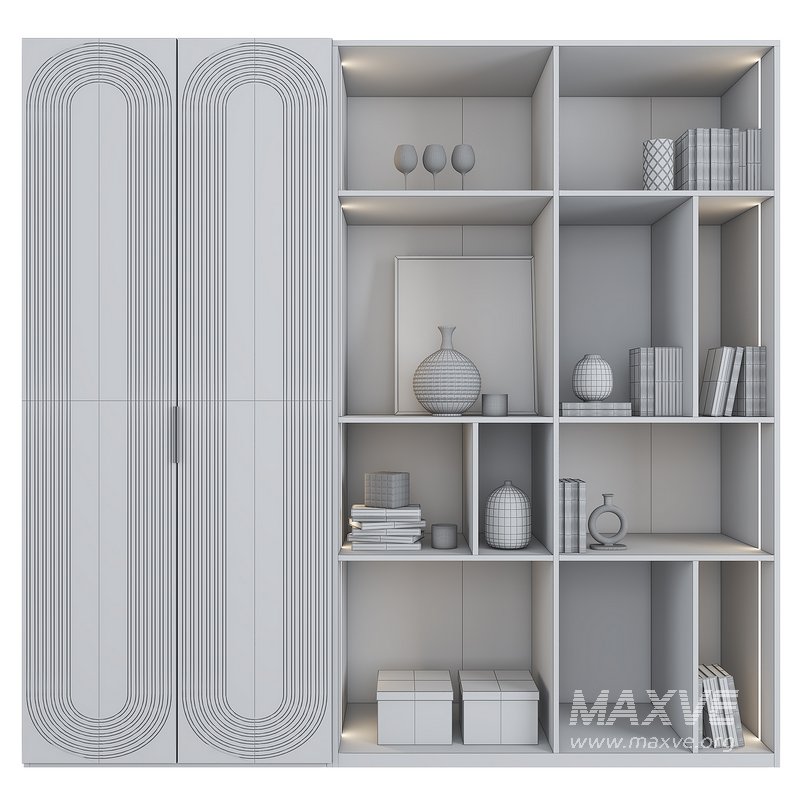 Shkafulkin Garnitur Dzen White - Image 3