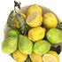 bowl of green and yellow lemons - Thumbnail 2