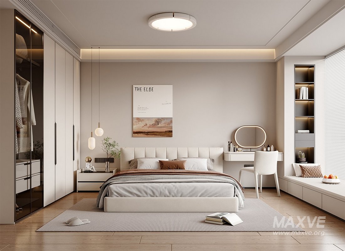 Modern bedroom - Image 1