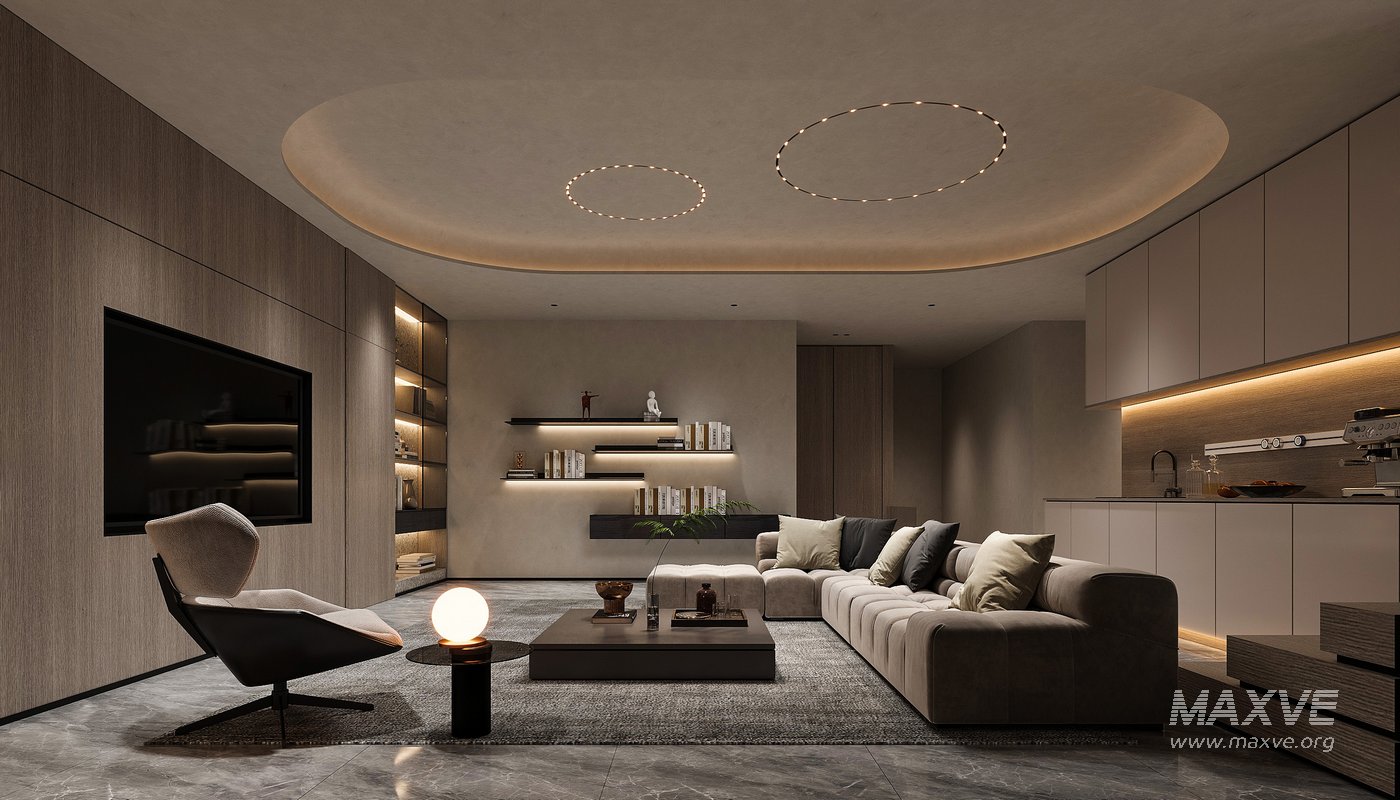 Modern living room - Image 1