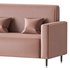 Modern Faux Leather Sofa - Thumbnail 8