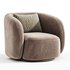 Poole Swivel Lounge Chair - Thumbnail 1