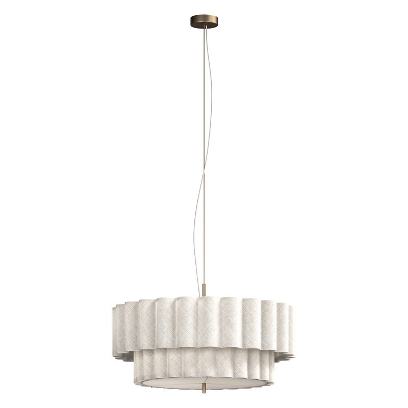 Folia Fabric Pendant Light - Image 3