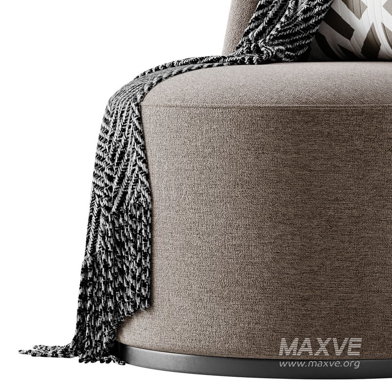 GALAPAGOS UPHOLSTERED ARMCHAIR - Image 2