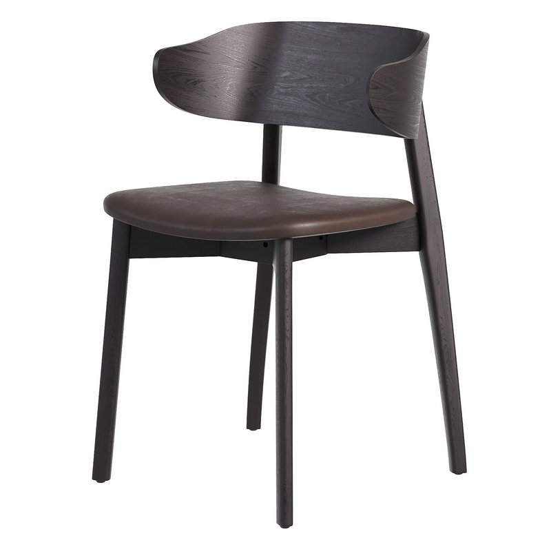 Franco Upholstered Dining Chair Sonoma Black - Image 4