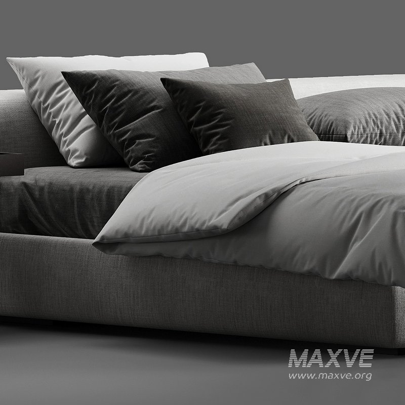 modern bed 01 - Image 2
