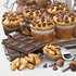 chocolate muffins and nuts set - Thumbnail 2