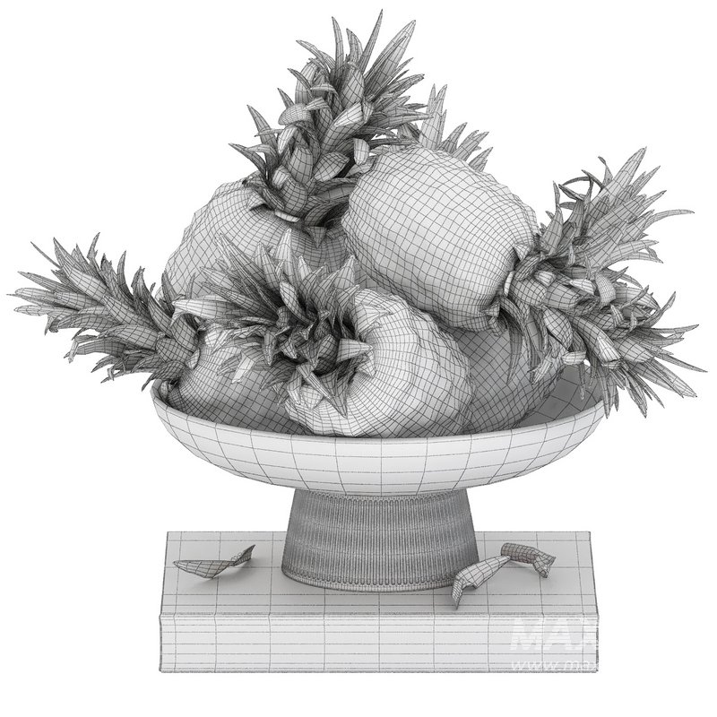 bowl of pineapples - Image 3