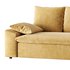 WHITE PERFORMANCE LINEN SLEEPER SOFA - Thumbnail 4