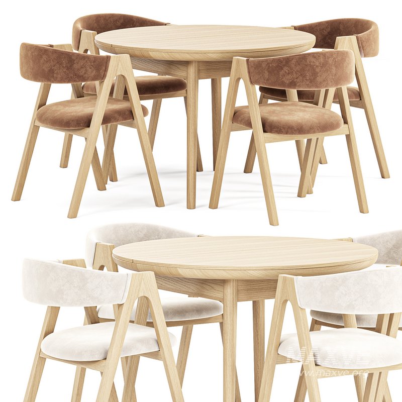 Stockholm round table, Dublin chair, by deephouse - Image 5