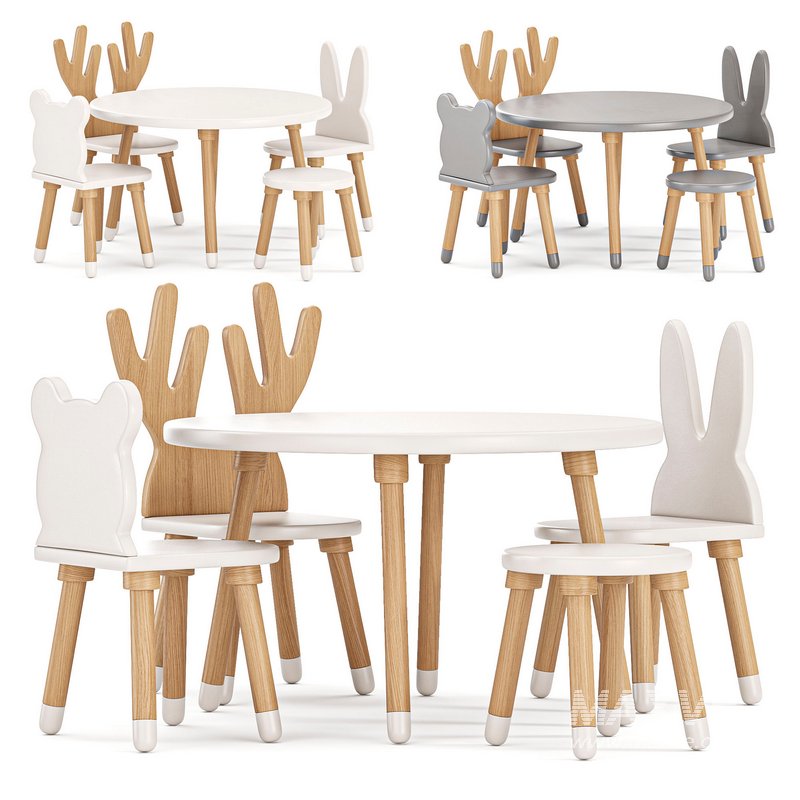 Artwood Table And Chairs - Image 2