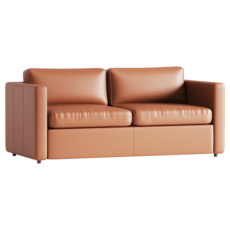 Harris Leather Sofa - Image 4