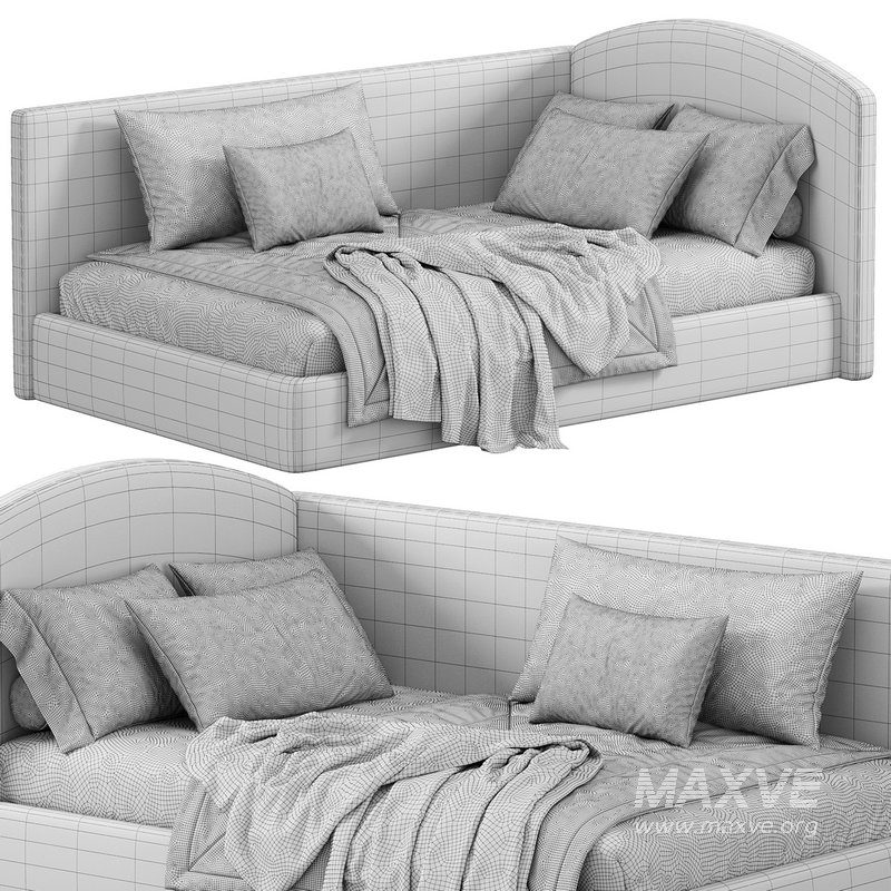 Neolia Bed BOLZAN by milansofa - Image 3