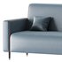 Modern Faux Leather Sofa - Thumbnail 4