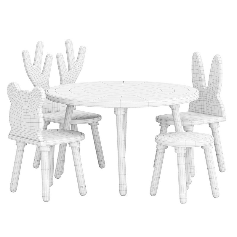 Artwood Table And Chairs - Image 4