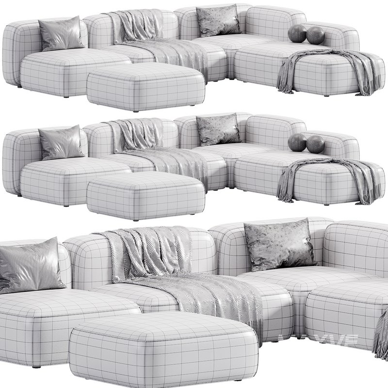 Modular HIPPO sofa MANO FACTORY - Image 4