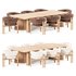 Tabmi Dining Table,Bay chair - Thumbnail 4