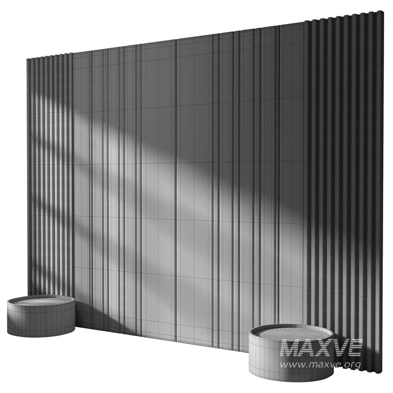 Decorative wall panel composition bedroom set 3 - Image 5