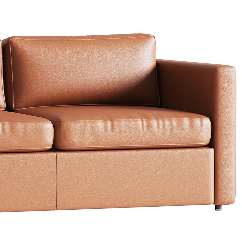 Harris Leather Sofa - Image 6