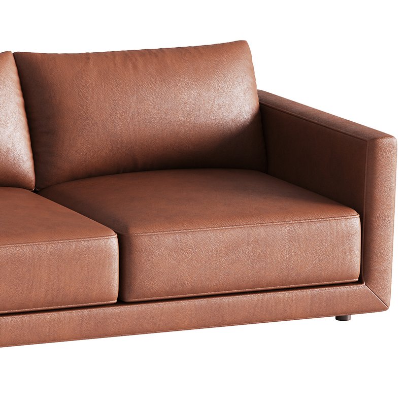 Melbourne Leather Sofa - Image 5
