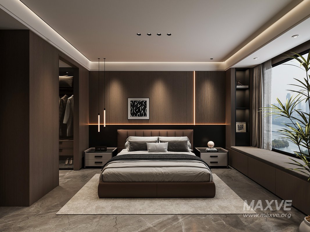 Modern bedroom - Image 1