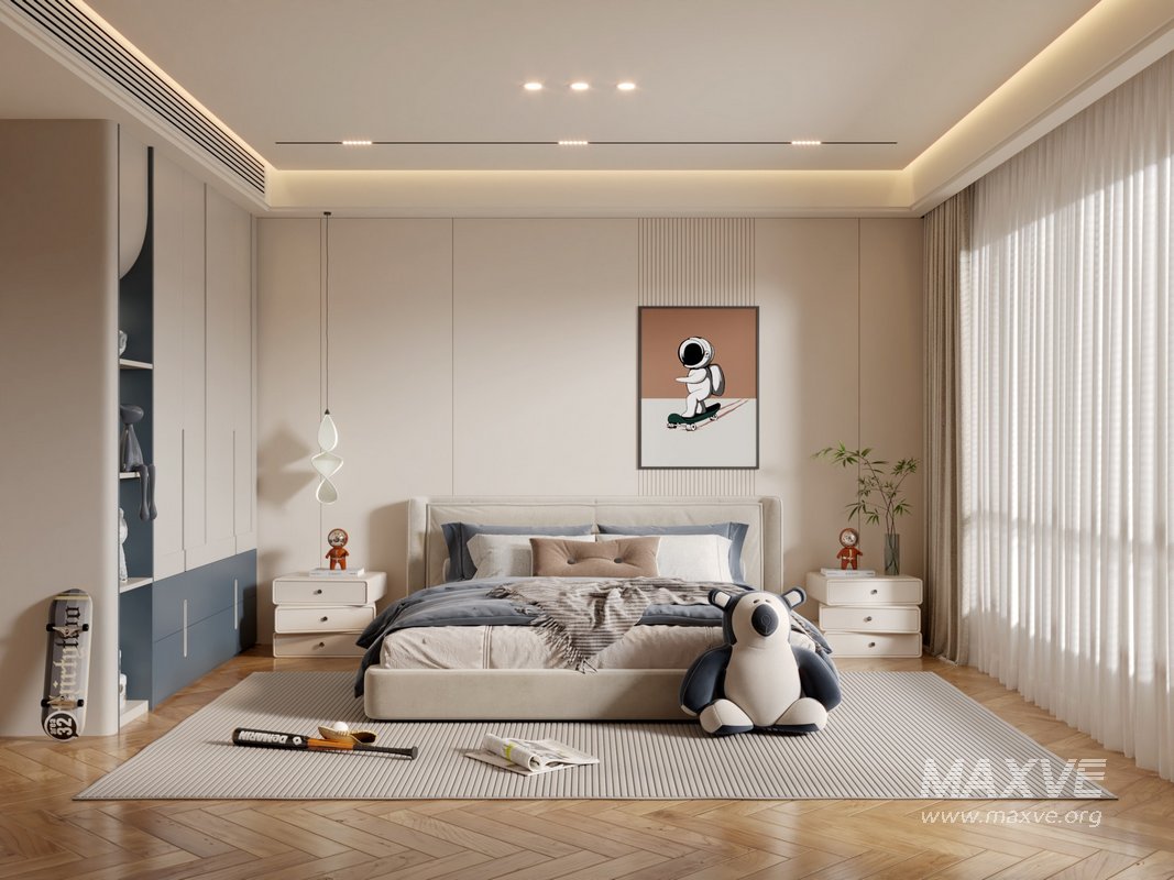Modern bedroom - Image 1