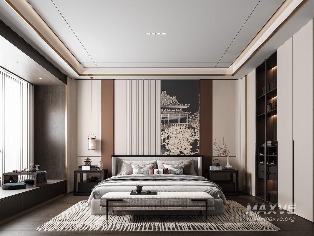 Modern bedroom - Image 1