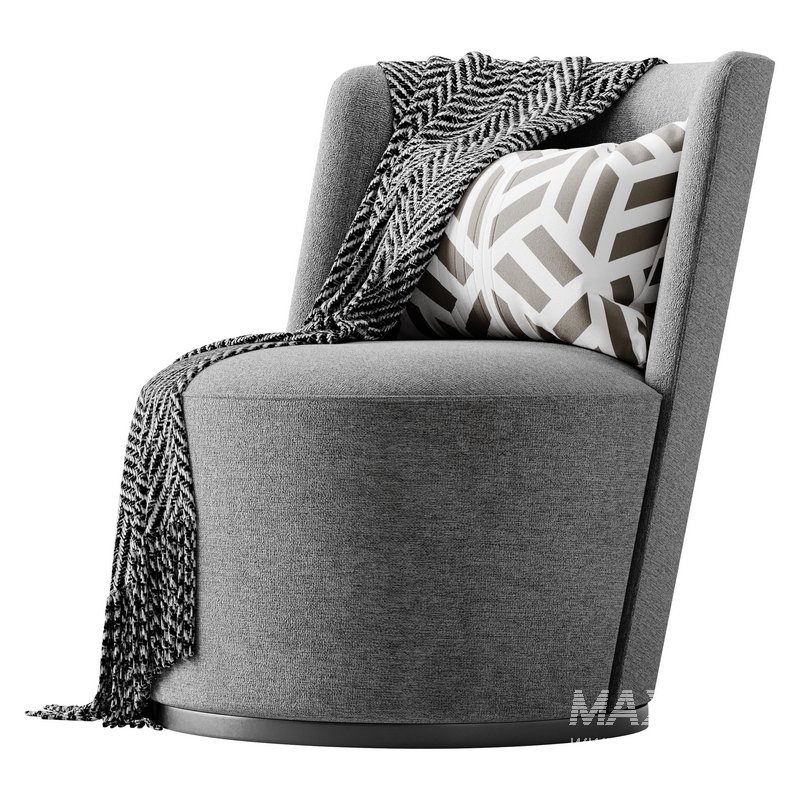 GALAPAGOS UPHOLSTERED ARMCHAIR - Image 8