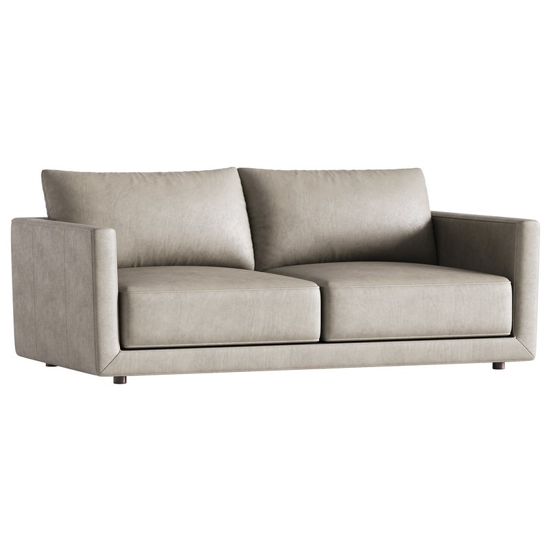 Melbourne Leather Sofa - Image 8