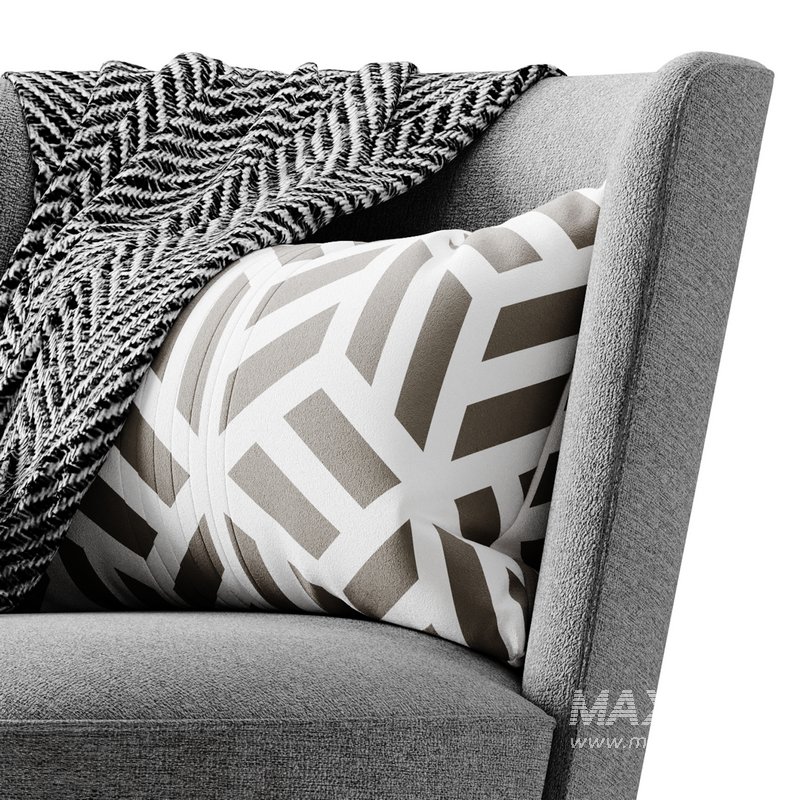 GALAPAGOS UPHOLSTERED ARMCHAIR - Image 7