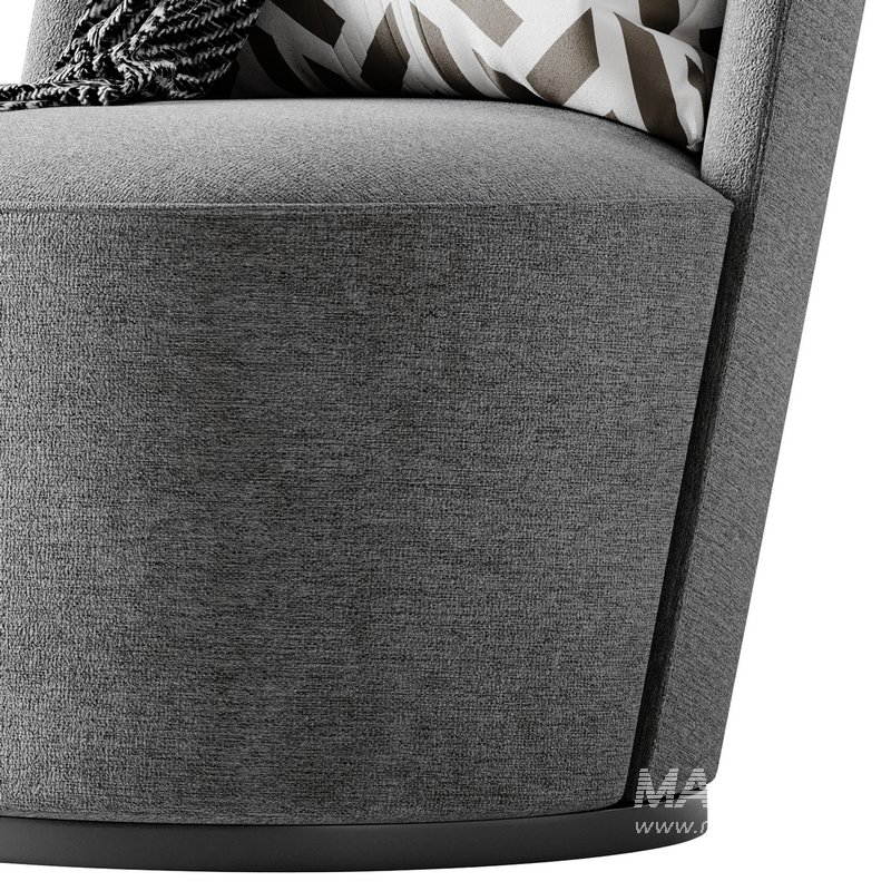GALAPAGOS UPHOLSTERED ARMCHAIR - Image 9