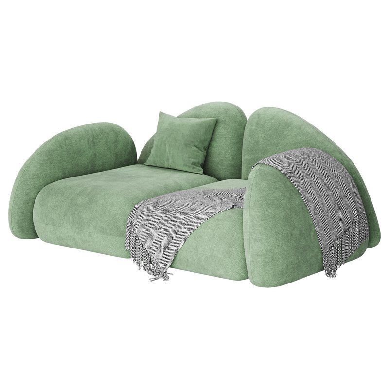 Modern Black Leather Armrest Standard Sofa - Image 9