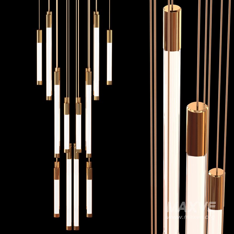 LED glass pendant lamp01 - Image 1