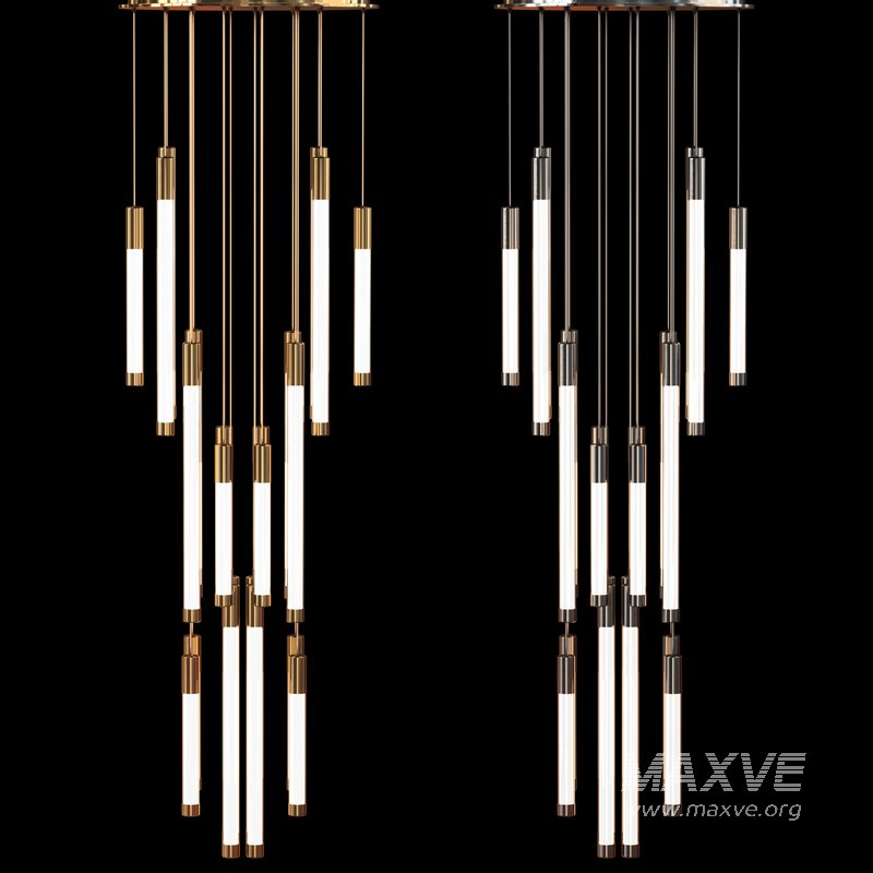 LED glass pendant lamp01 - Image 2