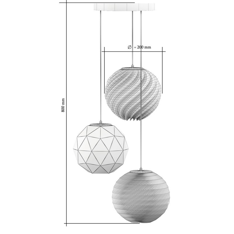 polyluma Bubble Pendant Lamps03 - Image 2