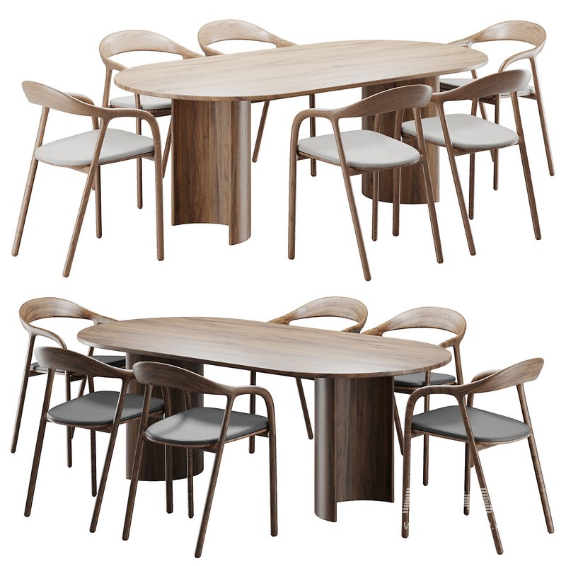 Dinning chair and table143 - Image 1