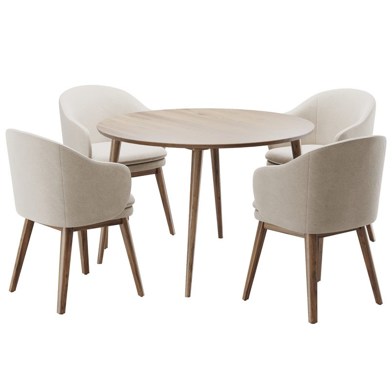 Dinning chair and table142 - Image 2