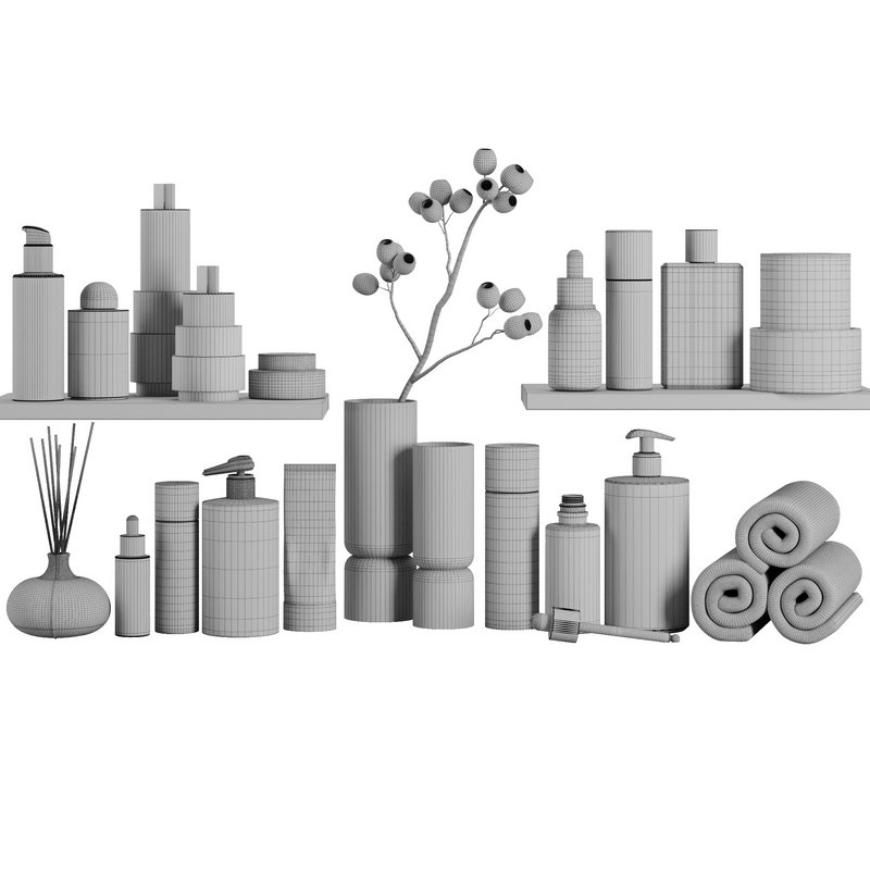 Bathroom accessories SetV30 - Image 6