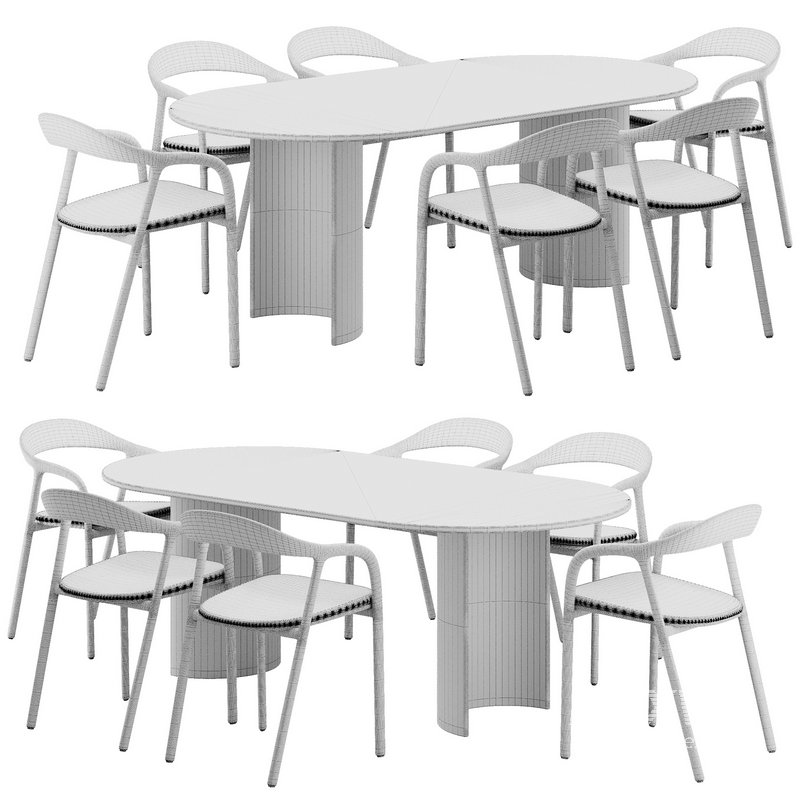 Dinning chair and table143 - Image 5