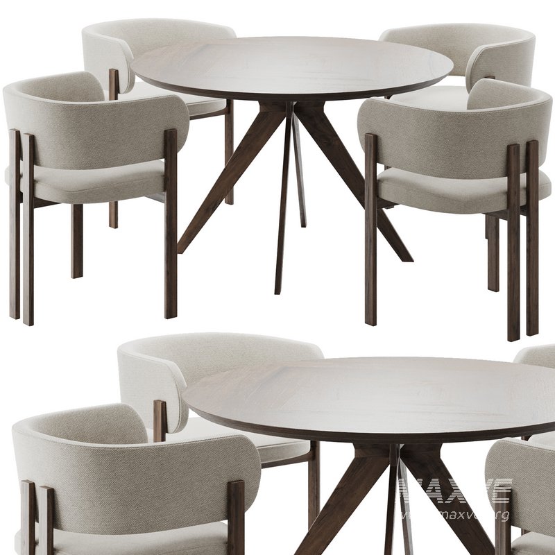 Dinning chair and table147 - Image 2