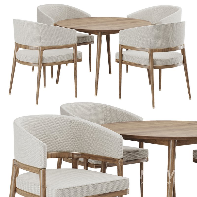 Dinning chair and table set130 - Image 2