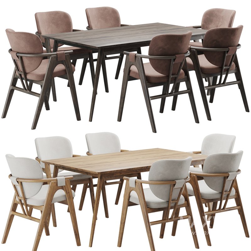 Dinning chair and table137 - Image 1