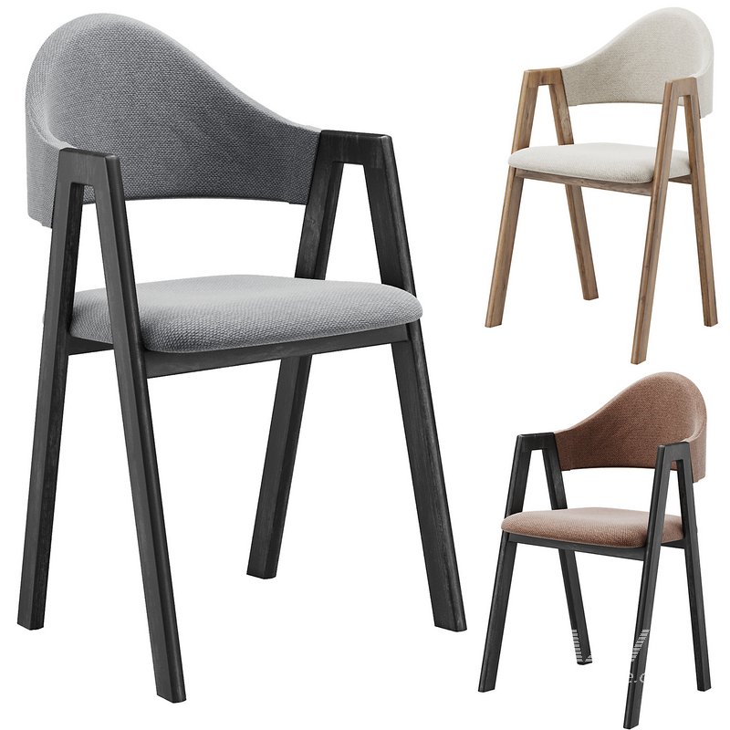Curved Back Chair - Image 1