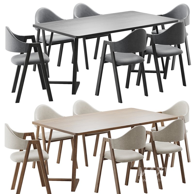 Dinning chair and table139 - Image 4