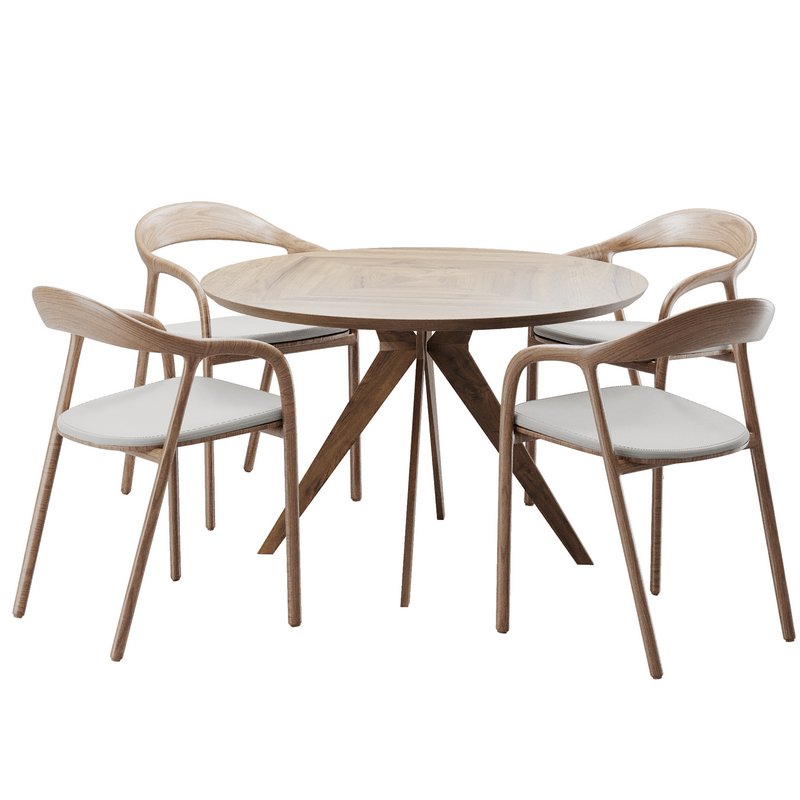 Dinning chair and table145 - Image 3