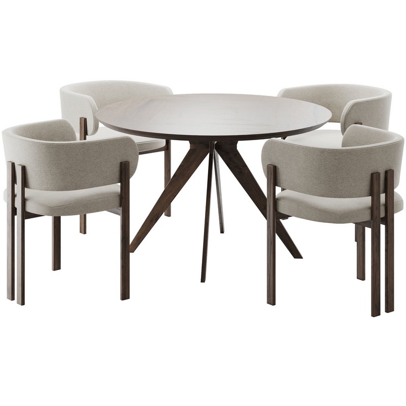 Dinning chair and table147 - Image 1