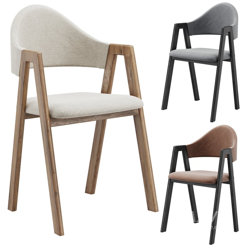 Curved Back Chair - Image 7