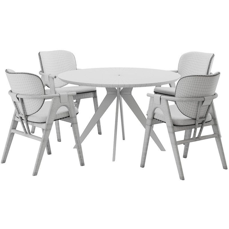 Dinning chair and table133 - Image 5